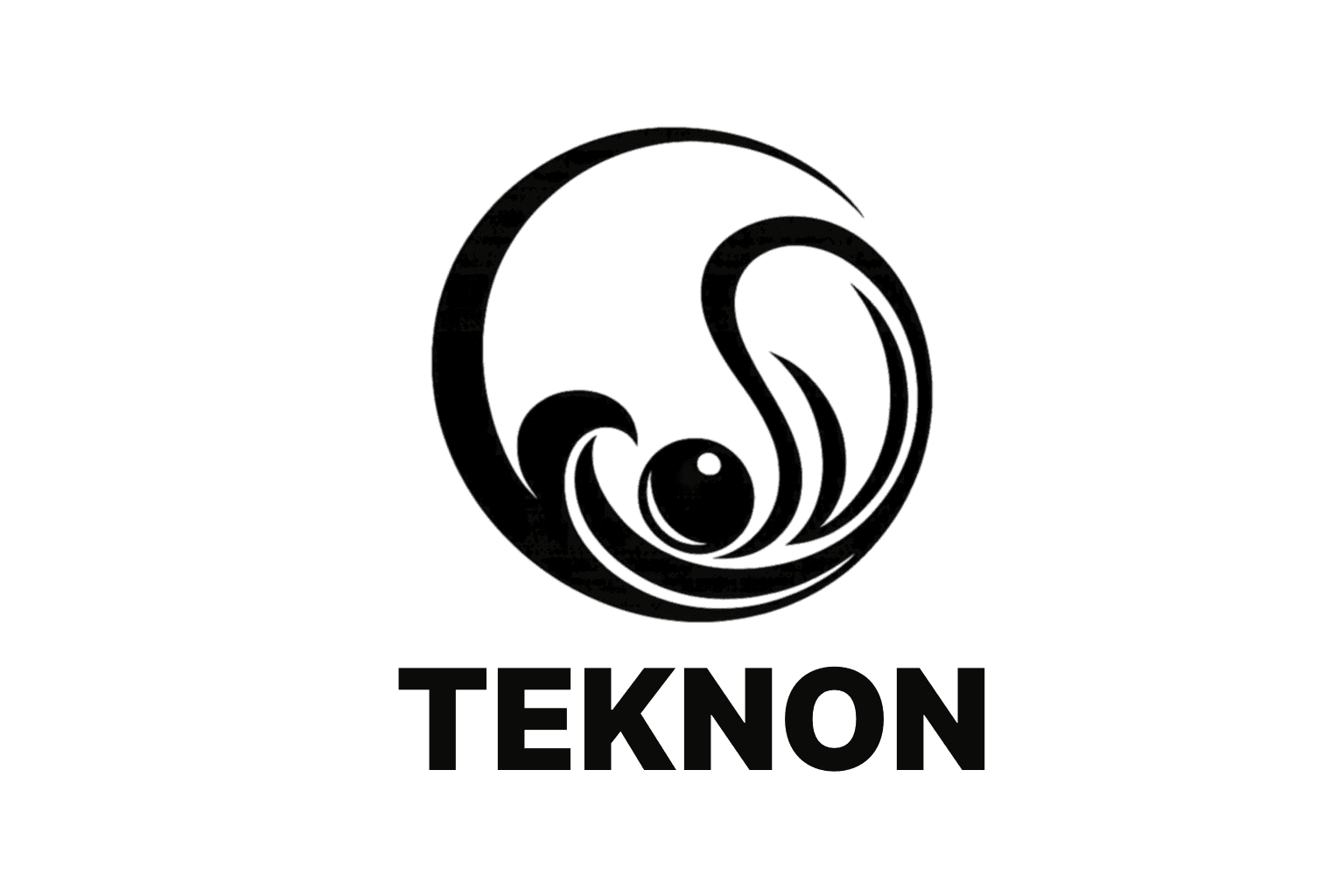 Teknon — pearl held within a wave and a shell